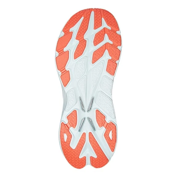 Chaussures HOKA Bondi X Orange Blanc Gris Femme 8 Chaussures HOKA Bondi X Orange Blanc Gris Femme – Image 6