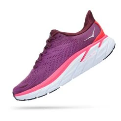 Chaussures HOKA Clifton 8 Lilas Blanc Rose Femme 11 Chaussures HOKA Clifton 8 Lilas Blanc Rose Femme -Hoka hk 0001119394 gwb 004