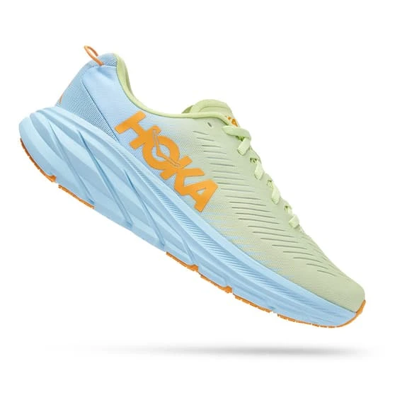 Chaussures HOKA Rincon 3 Vert Bleu Clair Orange Femme 4 Chaussures HOKA Rincon 3 Vert Bleu Clair Orange Femme – Image 2