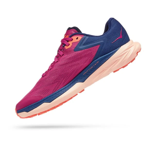 Chaussures HOKA Zinal Lilas Bleu Orange Femme 6 Chaussures HOKA Zinal Lilas Bleu Orange Femme – Image 4