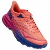 Chaussures Hoka Speedgoat 5 Rouge Bleu Femme -Hoka hk 0001123158 ffc 001
