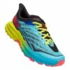 Chaussures Hoka Speedgoat 5 Bleu Clair Vert Noir Femme 2 Chaussures Hoka Speedgoat 5 Bleu Clair Vert Noir Femme -Hoka hk 0001123158 sbb 001