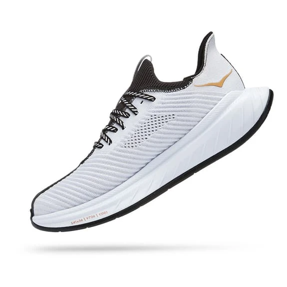 Chaussures HOKA Carbon X 3 Noir Blanc Marron Femme 6 Chaussures HOKA Carbon X 3 Noir Blanc Marron Femme – Image 4