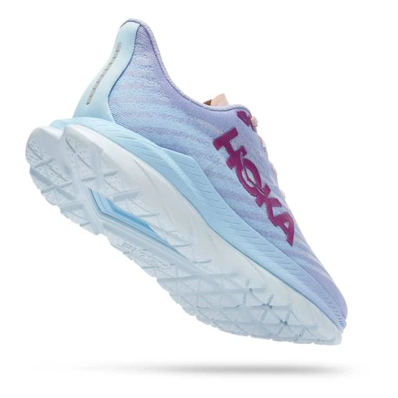 Chaussures HOKA Mach 5 Bleu Clair Lilas Femme 5 Chaussures HOKA Mach 5 Bleu Clair Lilas Femme – Image 3