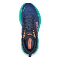 Chaussures HOKA Bondi 8 Bleu Marine Orange Vert Femme -Hoka hk 0001127952 osb 005