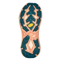 Chaussures HOKA Mafate Speed 4 Bleu Vert Orange Femme -Hoka hk 0001131056 dtw 006