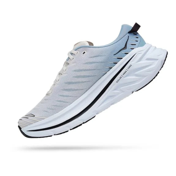 Chaussures HOKA Bondi X Blanc Bleu Clair Noir 6 Chaussures HOKA Bondi X Blanc Bleu Clair Noir – Image 4