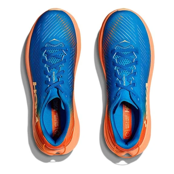 Chaussures HOKA Rincon 3 Bleu Marine Orange 8 Chaussures HOKA Rincon 3 Bleu Marine Orange – Image 6