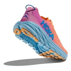 Chaussures HOKA Rincon 3 Orange Rose Blanc Femme 12 Chaussures HOKA Rincon 3 Orange Rose Blanc Femme -Hoka hk 1119396 moc 005