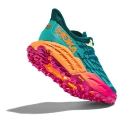 Chaussures HOKA Speedgoat 5 Vert Turquoise Orange -Hoka hk 1123157 dlc 006