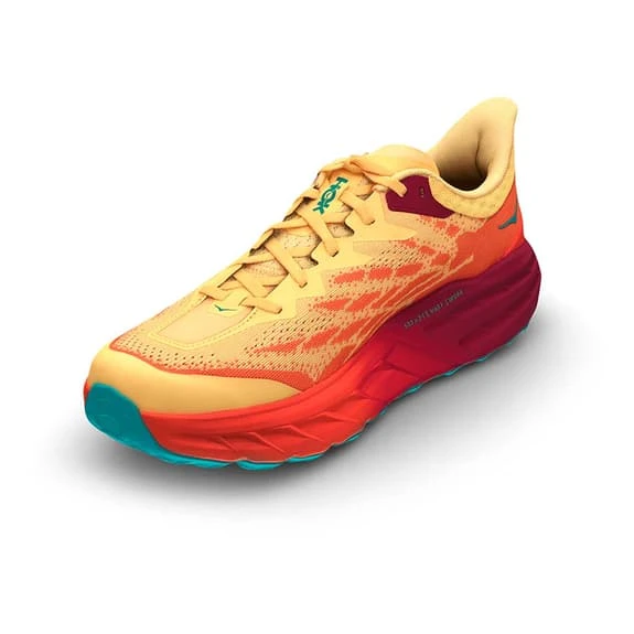 Chaussures HOKA Speedgoat 5 Crème Orange Bleu 7 Chaussures HOKA Speedgoat 5 Crème Orange Bleu – Image 5