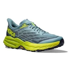 Chaussures HOKA Speedgoat 5 Gris Jaune Fluo -Hoka hk 1123157 sbd 005