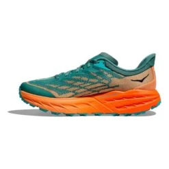 Chaussures HOKA Speedgoat 5 Vert Orange Fluo -Hoka hk 1123157 tmo 002