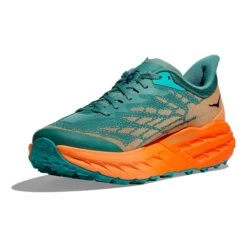 Chaussures HOKA Speedgoat 5 Vert Orange Fluo -Hoka hk 1123157 tmo 003