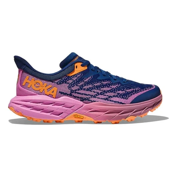 Chaussures HOKA Speedgoat 5 Lilas Rose Clair Orange Femme 3 Chaussures HOKA Speedgoat 5 Lilas Rose Clair Orange Femme – Image 2