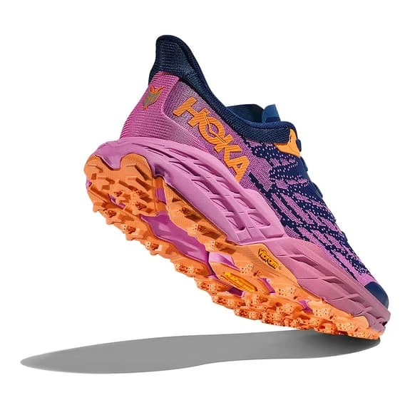 Chaussures HOKA Speedgoat 5 Lilas Rose Clair Orange Femme 7 Chaussures HOKA Speedgoat 5 Lilas Rose Clair Orange Femme – Image 6