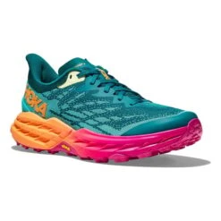 Chaussures HOKA Speedgoat 5 Vert Turquoise Orange Fuchsia Femme -Hoka hk 1123158 dlc 006