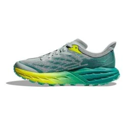 Chaussures HOKA Speedgoat 5 Vert Gris Jaune Femme 10 Chaussures HOKA Speedgoat 5 Vert Gris Jaune Femme -Hoka hk 1123158 mtl 002 1
