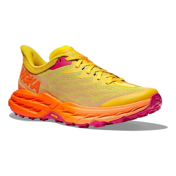 Chaussures HOKA Speedgoat 5 Jaune Orange Femme 6 Chaussures HOKA Speedgoat 5 Jaune Orange Femme – Image 4
