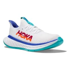 Chaussures HOKA Carbon X 3 Blanc Orange Bleu Marine 13 Chaussures HOKA Carbon X 3 Blanc Orange Bleu Marine -Hoka hk 1123192 wfm 006