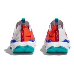 Chaussures HOKA Carbon X 3 Blanc Orange Bleu Femme 12 Chaussures HOKA Carbon X 3 Blanc Orange Bleu Femme -Hoka hk 1123193 wfm 005