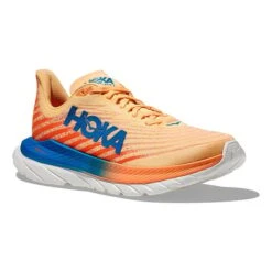 Chaussures HOKA Mach 5 Crème Orange Bleu Marine 11 Chaussures HOKA Mach 5 Crème Orange Bleu Marine -Hoka hk 1127893 ivo 004