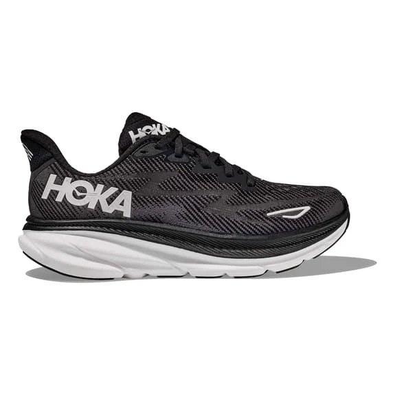 Chaussures HOKA Clifton 9 Noir Blanc 3 Chaussures HOKA Clifton 9 Noir Blanc – Image 2