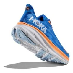 Chaussures HOKA Clifton 9 Bleu Marine Orange Blanc 11 Chaussures HOKA Clifton 9 Bleu Marine Orange Blanc -Hoka hk 1127895 csa 004