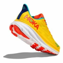 Chaussures HOKA Clifton 9 Jaune Orange Bleu -Hoka hk 1127895 pfm 005