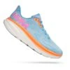 Chaussures HOKA Clifton 9 Bleu Clair Orange Rose Femme 2 Chaussures HOKA Clifton 9 Bleu Clair Orange Rose Femme -Hoka hk 1127896 abi 001