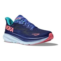 Chaussures HOKA Clifton 9 Bleu Foncé Lilas Rose Clair Femme 12 Chaussures HOKA Clifton 9 Bleu Foncé Lilas Rose Clair Femme -Hoka hk 1127896 bbc 005