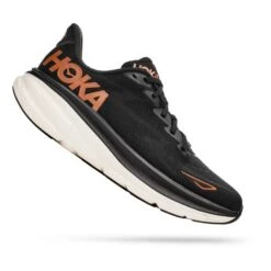 Chaussures HOKA Clifton 9 Noir Marron Blanc Femme