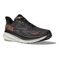 Chaussures HOKA Clifton 9 Noir Marron Blanc Femme 13 Chaussures HOKA Clifton 9 Noir Marron Blanc Femme -Hoka hk 1127896 bcp 006