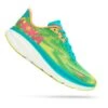 Chaussures HOKA Clifton 9 Jaune Vert Bleu Clair Femme -Hoka hk 1127896 cep 001
