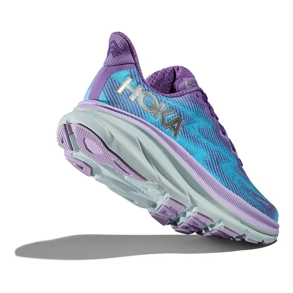 Chaussures HOKA Clifton 9 Bleu Clair Lilas Blanc Femme 6 Chaussures HOKA Clifton 9 Bleu Clair Lilas Blanc Femme – Image 4