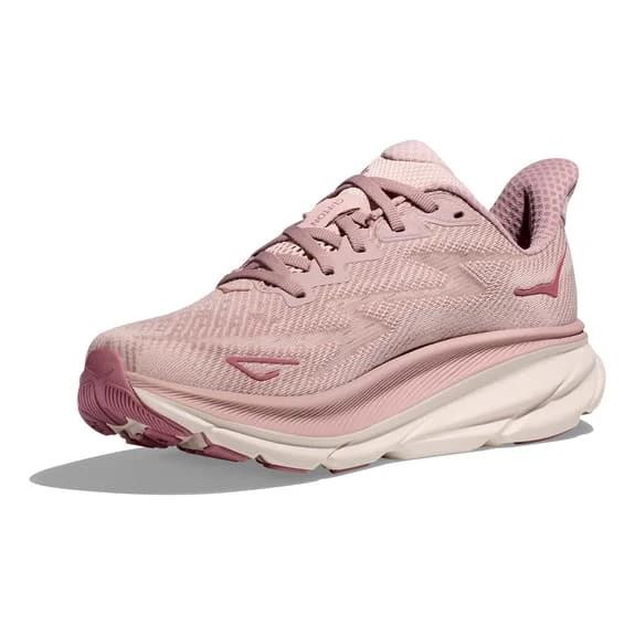 Chaussures HOKA Clifton 9 Rose Clair Blanc Femme 5 Chaussures HOKA Clifton 9 Rose Clair Blanc Femme – Image 3
