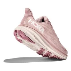 Chaussures HOKA Clifton 9 Rose Clair Blanc Femme 11 Chaussures HOKA Clifton 9 Rose Clair Blanc Femme -Hoka hk 1127896 pmp 004