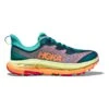 Chaussures HOKA Mafate Speed 4 Vert Turquoise Orange Fuchsia -Hoka hk 1129930 dlc 001