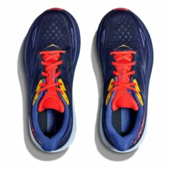 Chaussures HOKA Clifton 9 Wide Bleu Foncé Rouge Brillant Jaune 13 Chaussures HOKA Clifton 9 Wide Bleu Foncé Rouge Brillant Jaune -Hoka hk 1132210 bbd 006