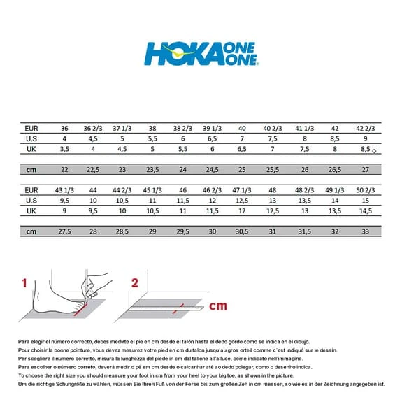 Chaussures HOKA Arahi 6 Orange Bleu 4 Chaussures HOKA Arahi 6 Orange Bleu – Image 2