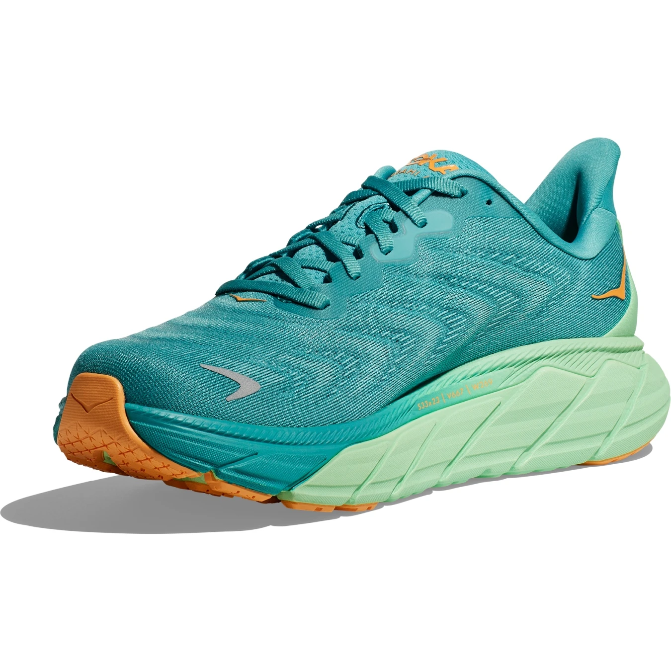 Hoka Chaussures Running - Arahi 6 - Ocean Mist / Lime Glow 4 Hoka Chaussures Running - Arahi 6 - Ocean Mist / Lime Glow – Image 2