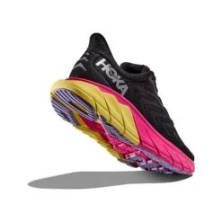 Hoka Chaussures Running Femme - Arahi 6 - Noir / Pink Yarrow -Hoka hoka arahi 6 women s running shoes black pink yarrow 5 1428165