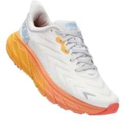 Hoka Chaussures Running Femme - Arahi 6 - Nimbus Cloud / Blanc De Blanc