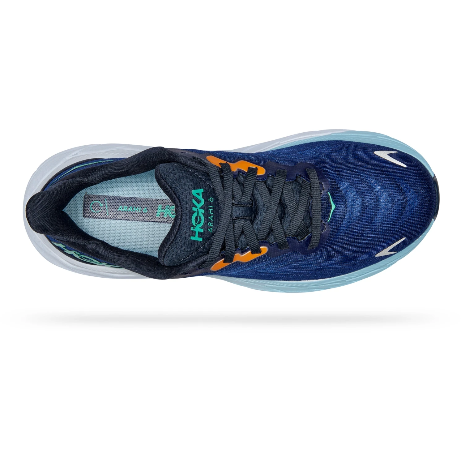 Hoka Chaussures Running Femme - Arahi 6 - Outer Space / Bellwether Blue 9 Hoka Chaussures Running Femme - Arahi 6 - Outer Space / Bellwether Blue – Image 7