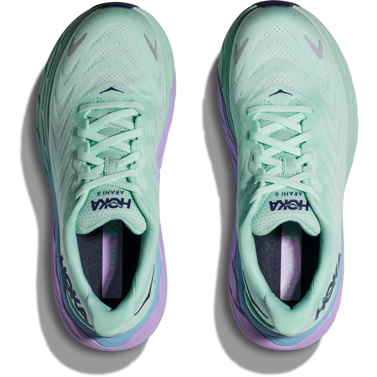 Hoka Chaussures Running Femme - Arahi 6 - Sunlit Ocean / Lilac Mist 9 Hoka Chaussures Running Femme - Arahi 6 - Sunlit Ocean / Lilac Mist – Image 7