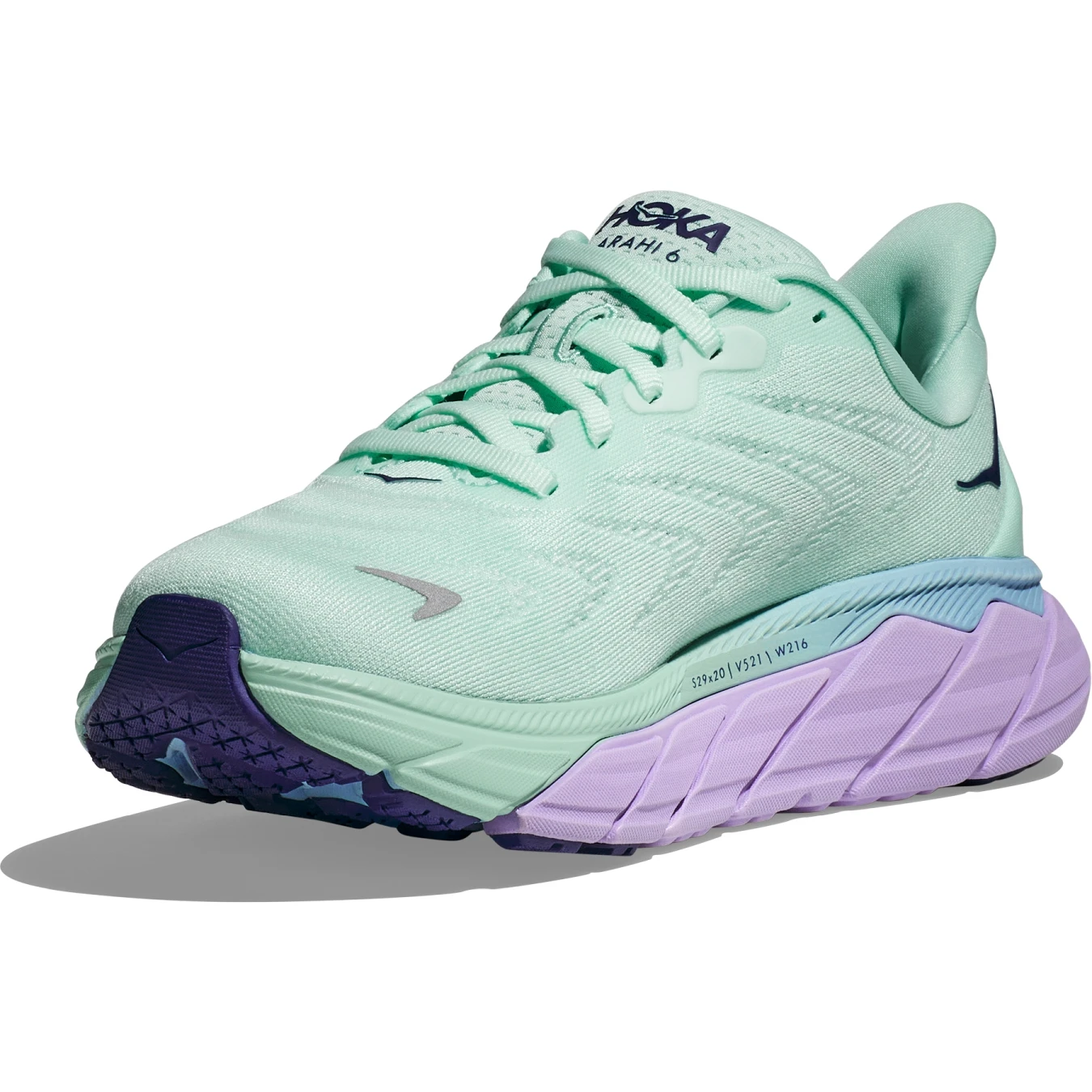 Hoka Chaussures Running Femme - Arahi 6 - Sunlit Ocean / Lilac Mist 4 Hoka Chaussures Running Femme - Arahi 6 - Sunlit Ocean / Lilac Mist – Image 2