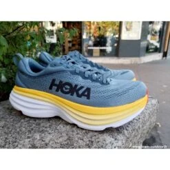 HOKA Bondi 8 Homme Goblin Blue / Moutain Spring 15 HOKA Bondi 8 Homme Goblin Blue / Moutain Spring -Hoka hoka bondi 8 homme goblin blue moutain spring 4