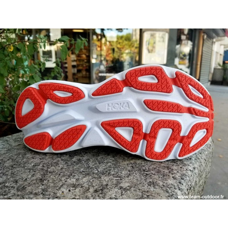 HOKA Bondi 8 Homme Goblin Blue / Moutain Spring 10 HOKA Bondi 8 Homme Goblin Blue / Moutain Spring – Image 8