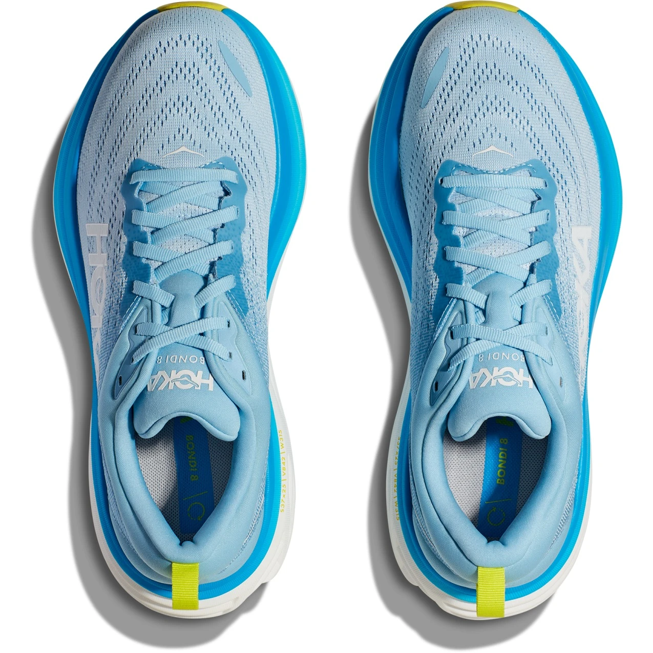 Hoka Chaussures Running Homme - Bondi 8 - Airy Blue / Diva Blue 9 Hoka Chaussures Running Homme - Bondi 8 - Airy Blue / Diva Blue – Image 7