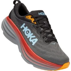 Hoka Chaussures Running Homme - Bondi 8 - Anthracite / Castlerock